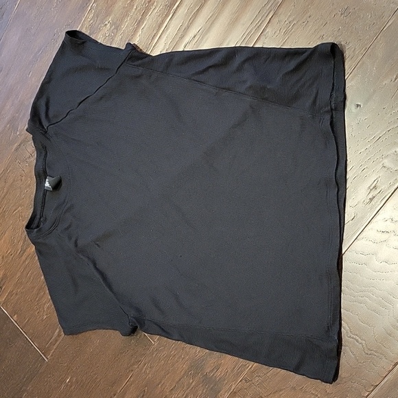 Athleta Other - Athleta Girl Black Ribbed Tee